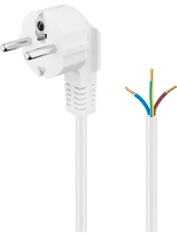 Pro Angle Power cable for confectionery 1.5 m white