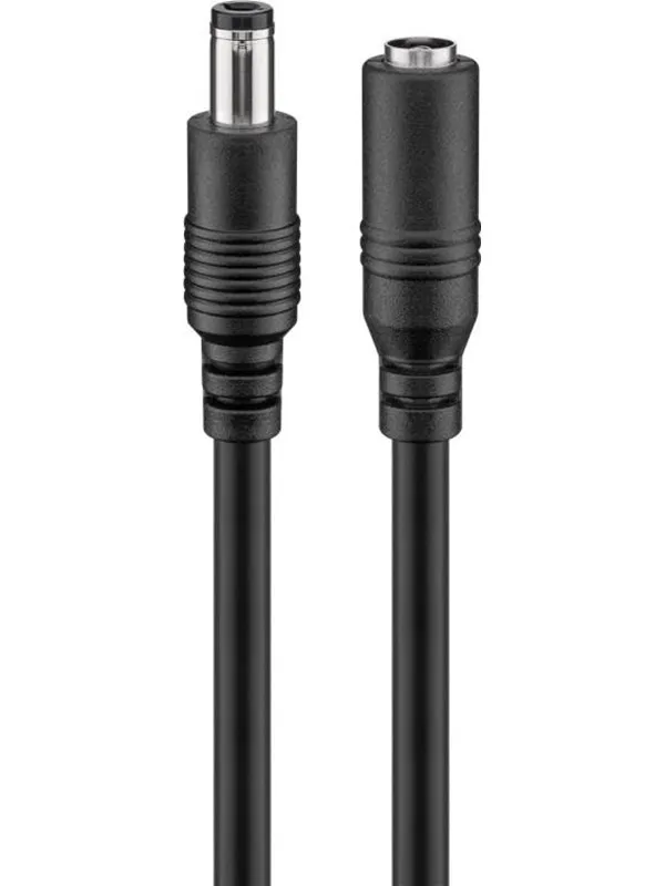 Pro 2.5 mm DC extension cable Black