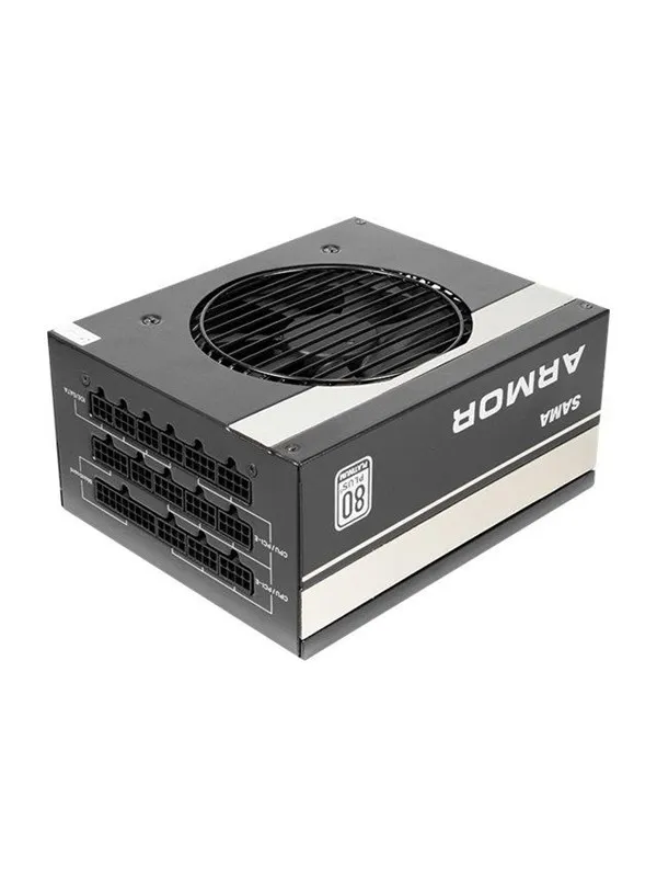 Inter-Tech SAMA FTX-1200-A Armor Strømforsyning (PSU) - 1200 Watt - 120 mm - ATX 2.4 - 80 Plus Platinum sertifisert