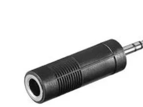 Pro Headphone AUX adapter 3.5 mm to 6.35 mm jack