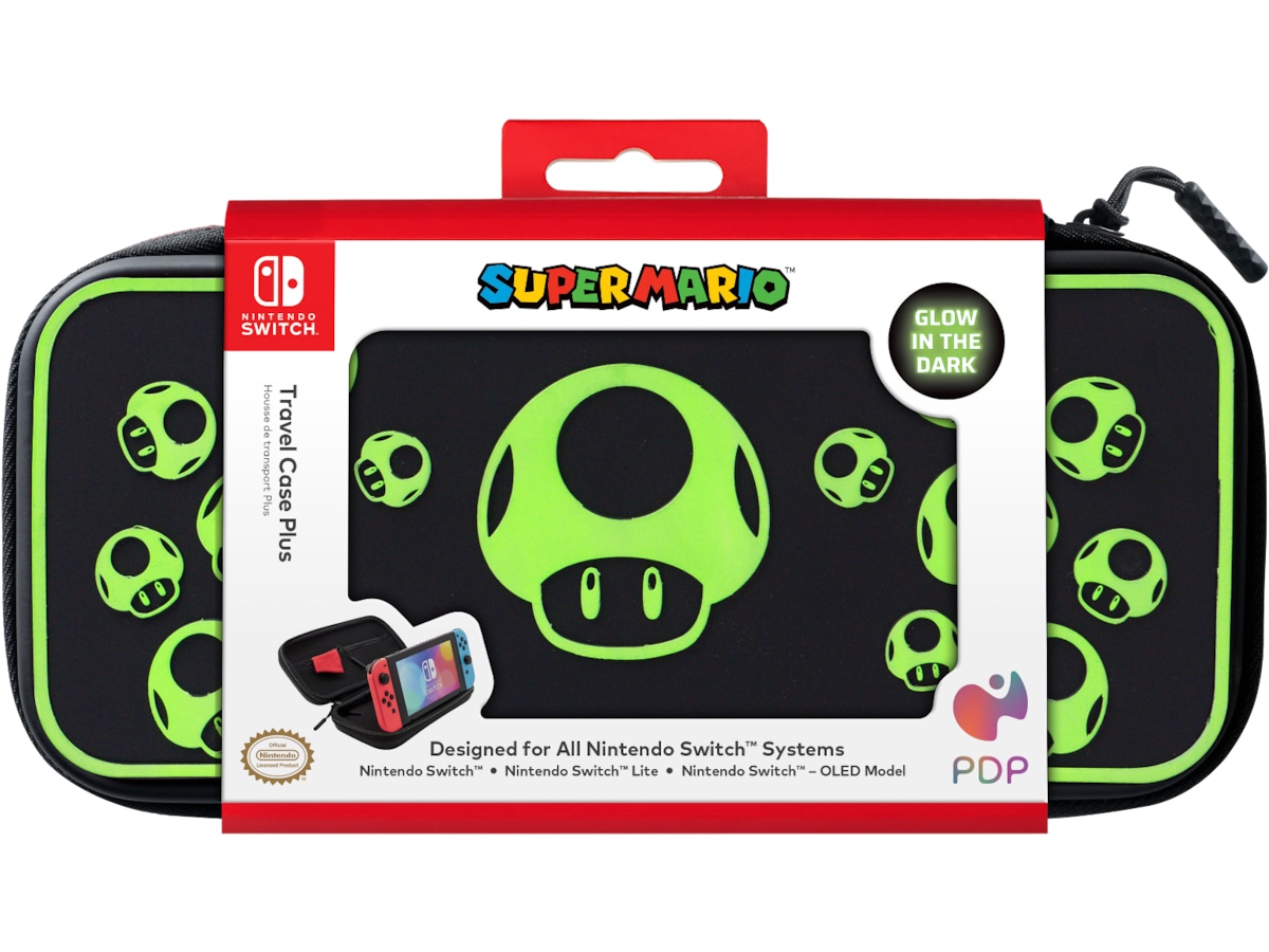 PDP Console Case - 1-UP Glow-in-the-dark - Bag - Nintendo Switch