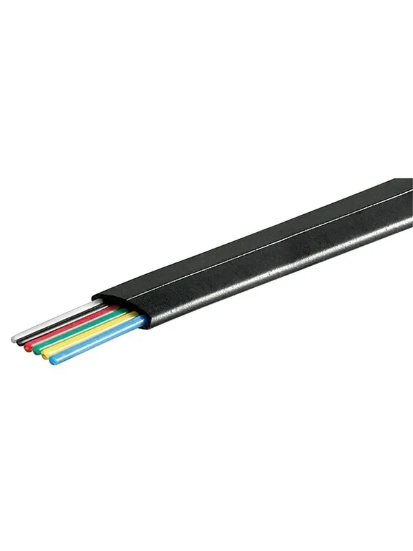 Pro Telephone flat cables 6-core 100 m reel AWG 28.