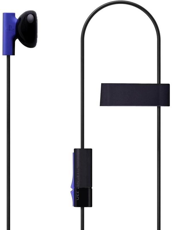 Sony PS4 Mono Chat Earbud - Wired Headset - Sony PlayStation 4