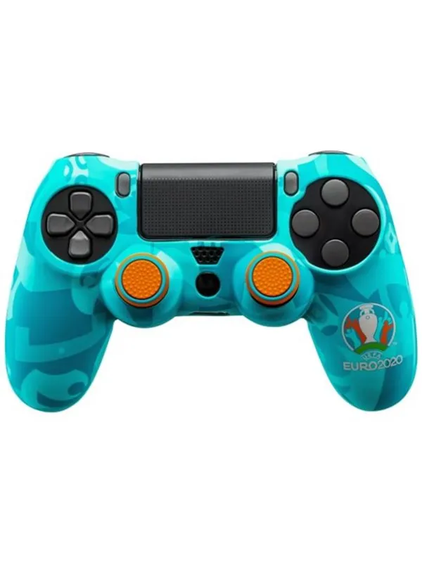 Qubick UEFA Euro 2020 - PlayStation 4 (Controller) Skin - Miscellaneous Tilbehør til spillkonsoll - Sony PlayStation 4