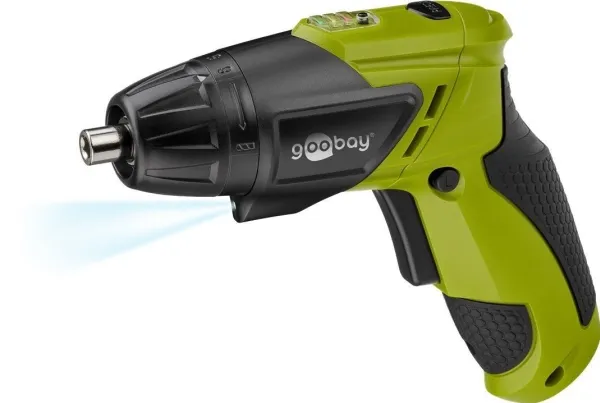 Goobay Professional cordless hand drill 3.6 V with LED light