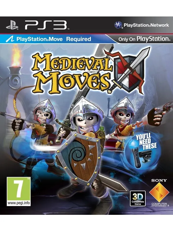 Medieval Moves - Sony PlayStation 3 - Action/Adventure