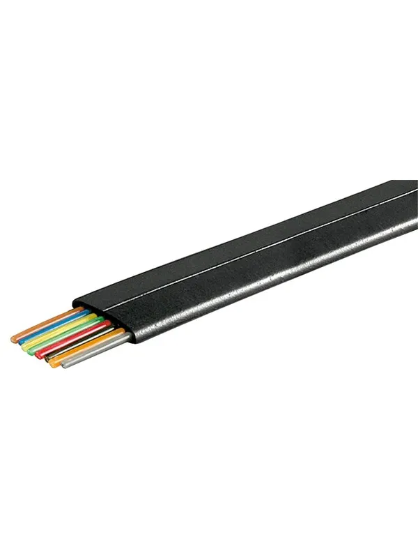 Pro Telephone flat cables 8-core 100 m reel AWG 28.