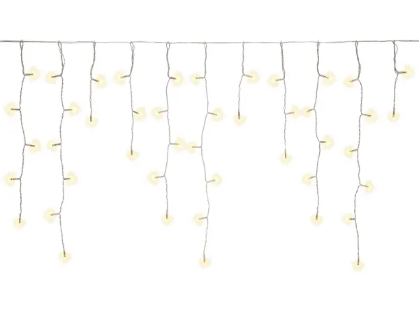 Goobay Icicle String Light with 400 LEDs transparent-bla