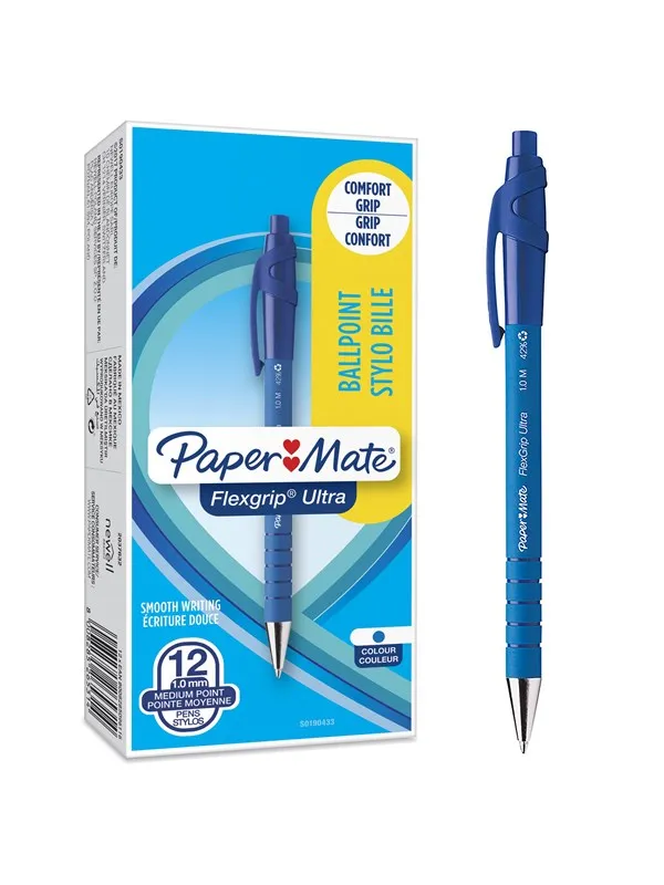 Paper Mate Flexgrip Ultra RT(klikk) M Blå