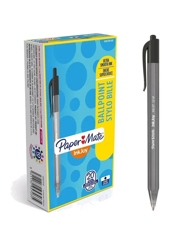 Paper Mate InkJoy 100 RT (klikk)  M Sort