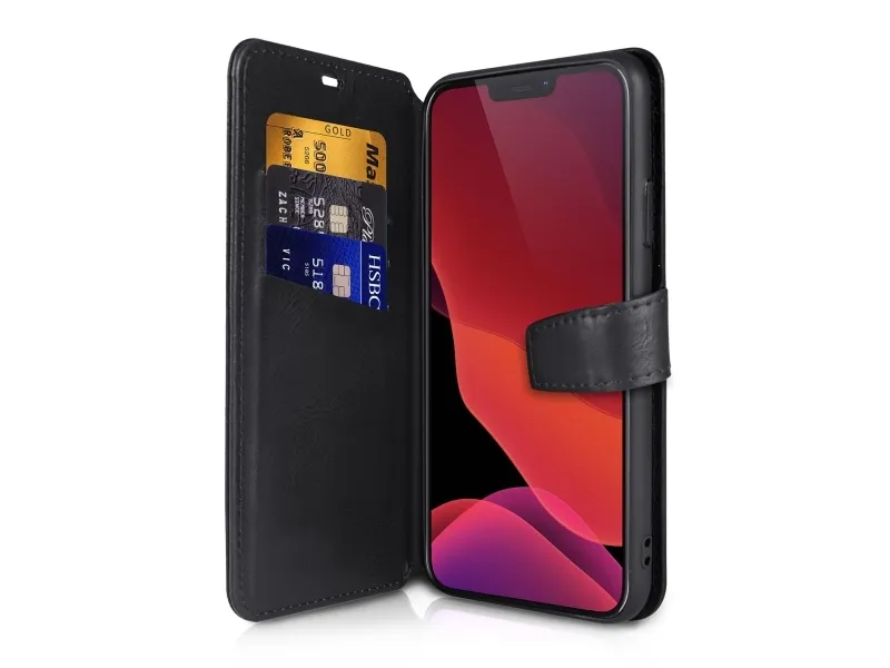 ITSKINS BOOK cover for iPhone XS / X® - Black