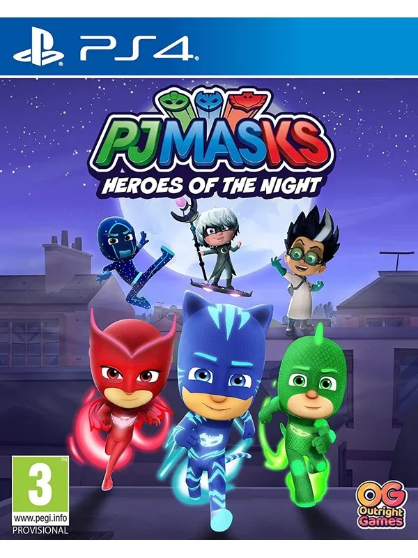 PJ Masks: Heroes Of The Night - Sony PlayStation 4 - Platformer