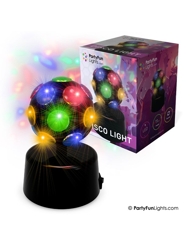 Party Funlight Mini disko lampe Ø: 9.2cm