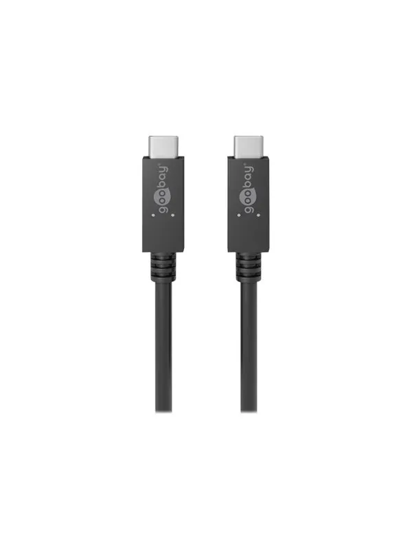 Pro USB-C <-> USB-C - PD 100W - 1m - Svart - USB-kabel