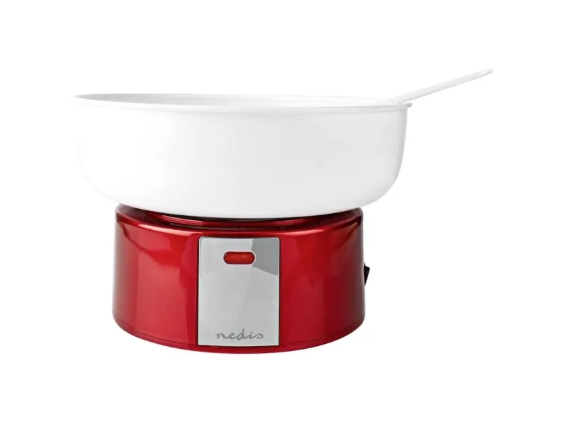 Nedis FCCM100FRD - cotton candy maker - vintage red/white