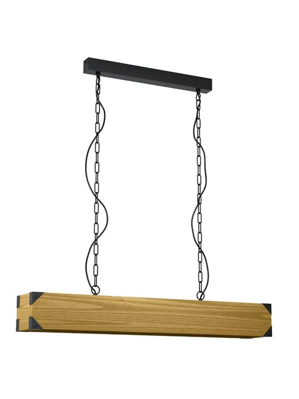 EGLO HARBOROUGH pendant light brown