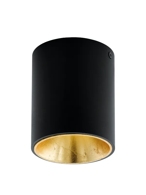 EGLO POLASSO ceiling lamp 3000K black/gold