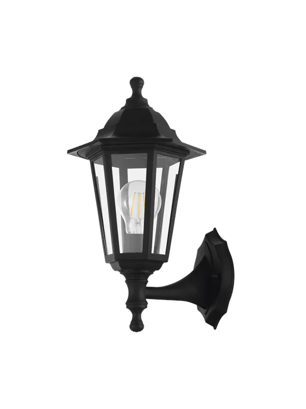 EGLO DUANERA outdoor wall lamp black