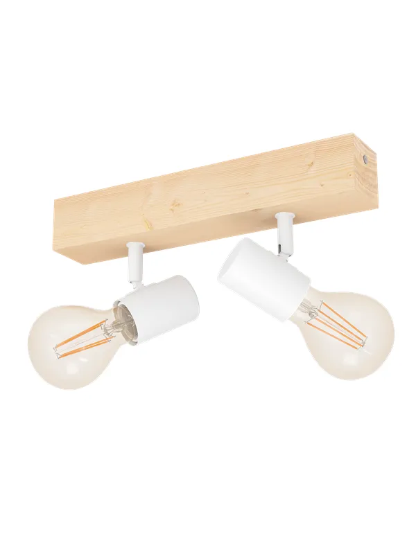 EGLO TOWNSHEND 3 spot rail 2L brown/white