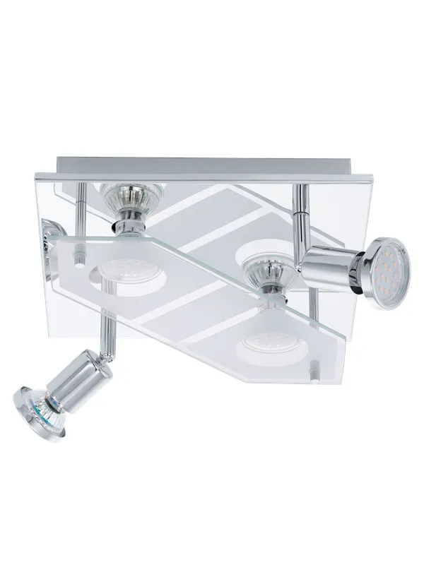EGLO CABO 1 ceiling lamp 4L chrome