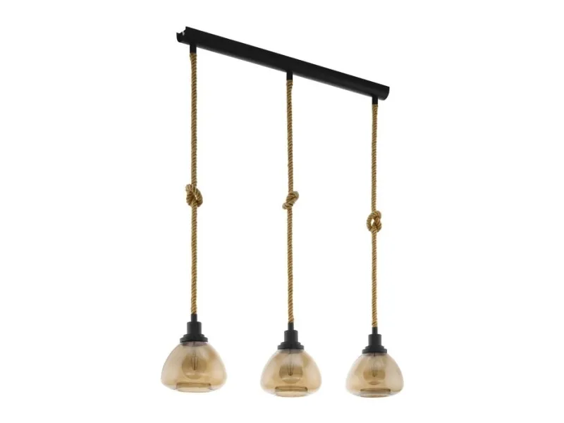 EGLO RAMPSIDE pendant light amber