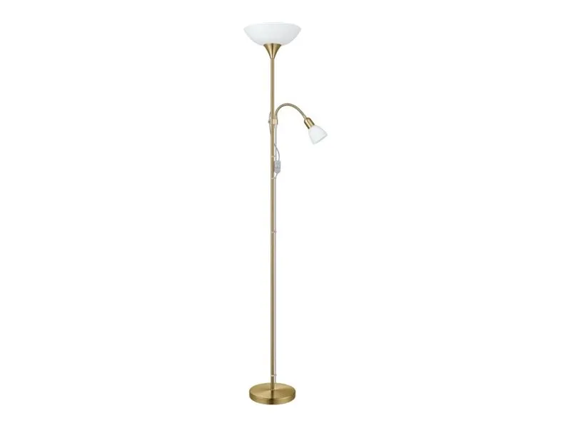 EGLO UP 2 floor lamp white/bronze