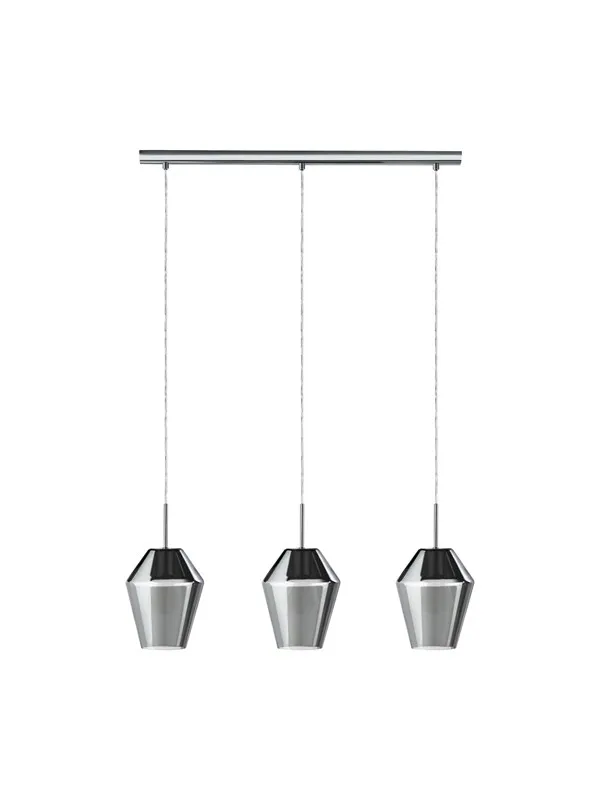 EGLO MURMILLO pendant light black-transparent