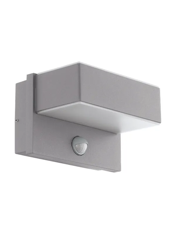EGLO AZZINANO outdoor wall lamp with sensor silver