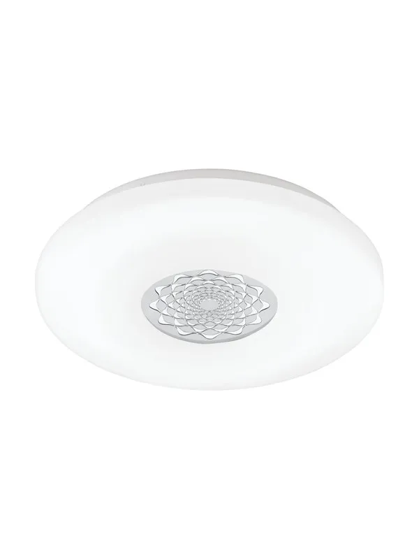 EGLO CAPASSO 1 wall / ceiling light white chrome