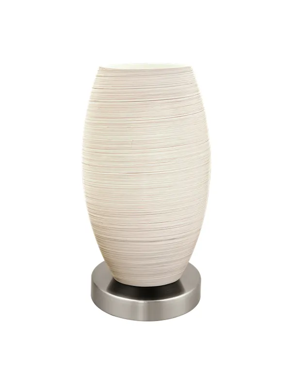 EGLO BATISTA 3 table lamp brushed steel