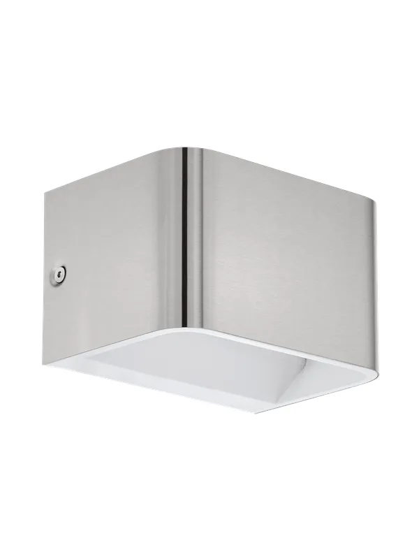 EGLO SANIA 4 wall lamp 130 mm 3000K brushed steel
