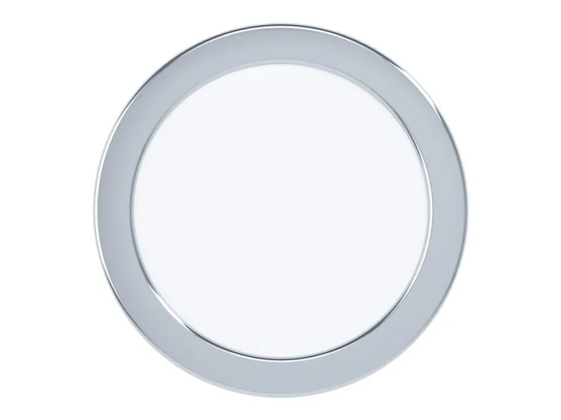 EGLO FUEVA 5 recessed spot Ø86 mm 3000K IP44 chrome