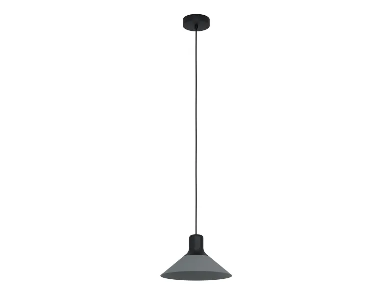 EGLO ABREOSA pendant black/grey
