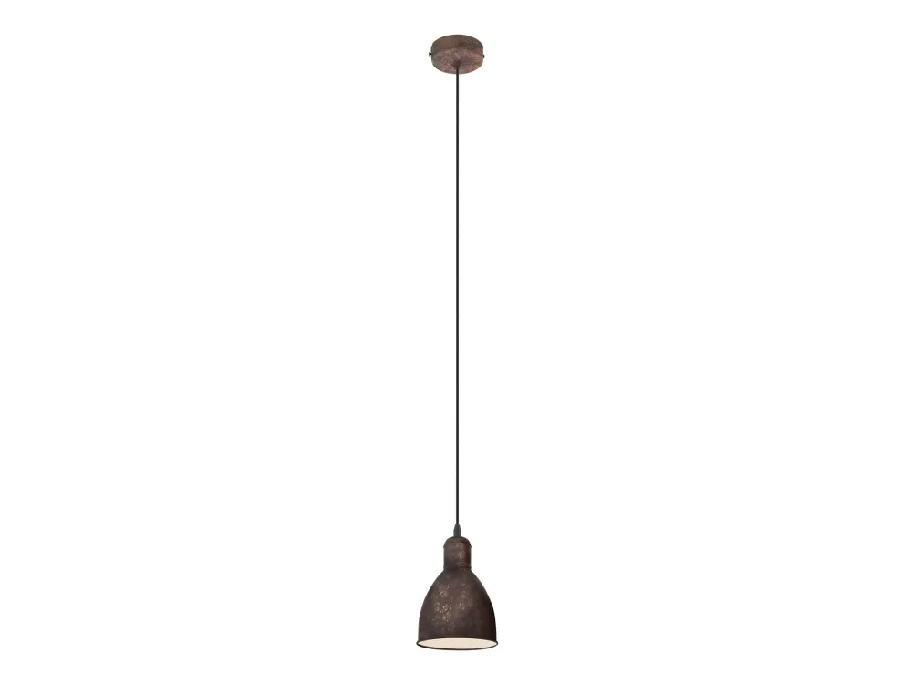 EGLO PRIDDY 1 pendant antique copper