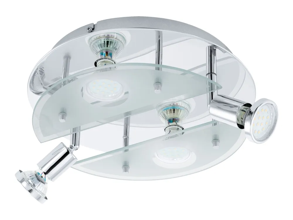 EGLO CABO 1 ceiling lamp 4L chrome