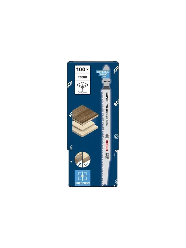 Bosch STIKSAVKLINGE T308B WOOD 100 STK