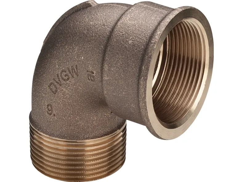Viega Bend 90° sleeve/nipple 2 1/2" gunmetal