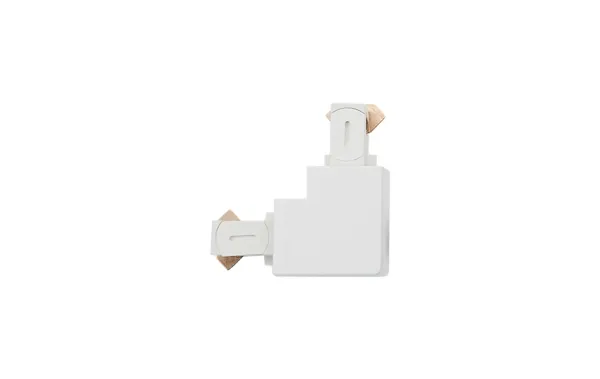 SG Armaturen Zip angled piece mat white