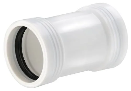 Wavin Wafix pp double socket sleeve ø40 mm white