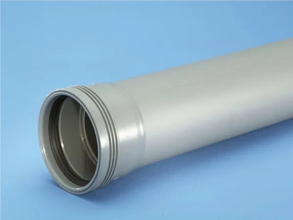 Wavin Wafix pp pipe with sleeve 50 x 250 mm grey
