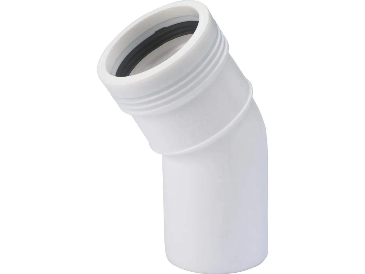 Wavin Wafix pp bend 30° x 40 mm white