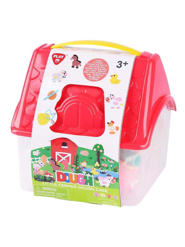 Playgo Small Farm Clay Set - 4 Clay Pots