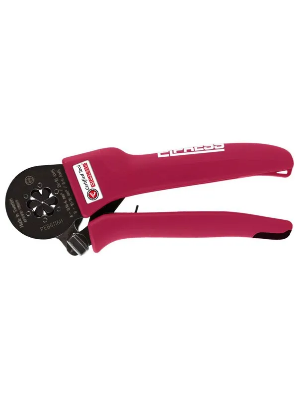 Elpress Crimp tool peb0116h for  end terminals 0.14-16mm2 hexagonal