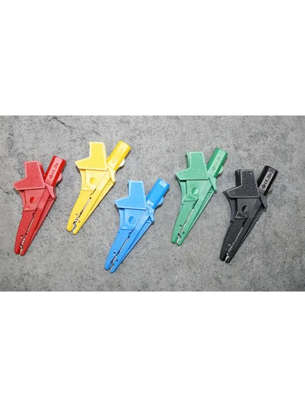 Elma Instruments Crocodile clip green
