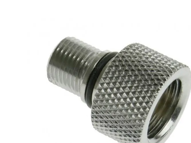 Bitspower Black Sparkle E-Adapter G1/8" to IG1/4"