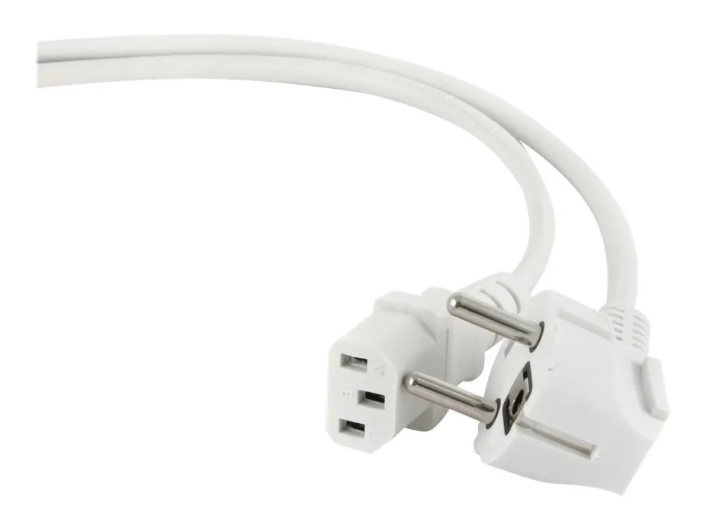 Gembird PC-186W-VDE - power cable - power CEE 7/7 to power IEC 60320 C13 - 1.8 m