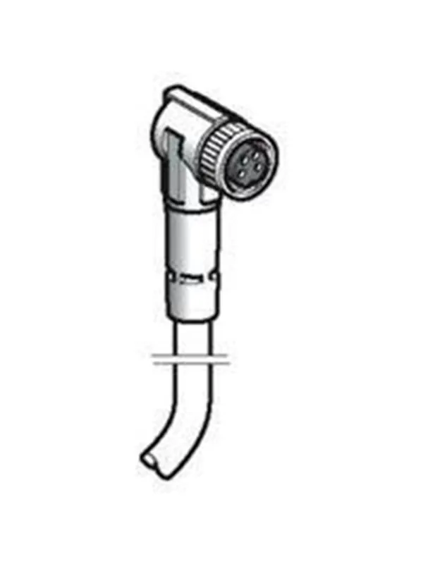 TELEMECANIQUE SENSORS Sensor cable  pur m8 4-pin female angled 10 meters xzcp1041l10
