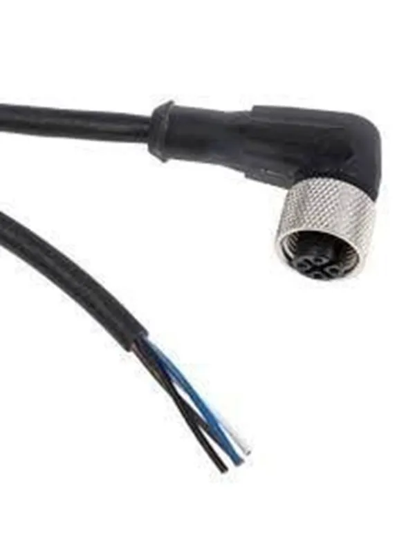TELEMECANIQUE SENSORS Sensor cable  pur m12 4-pin female angled 2 meters xzcp1241l2