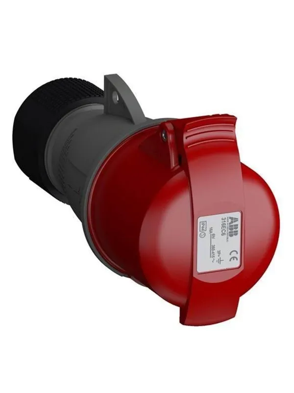 ABB Industrial connectors 3p+e 16a 380 ... 415 v