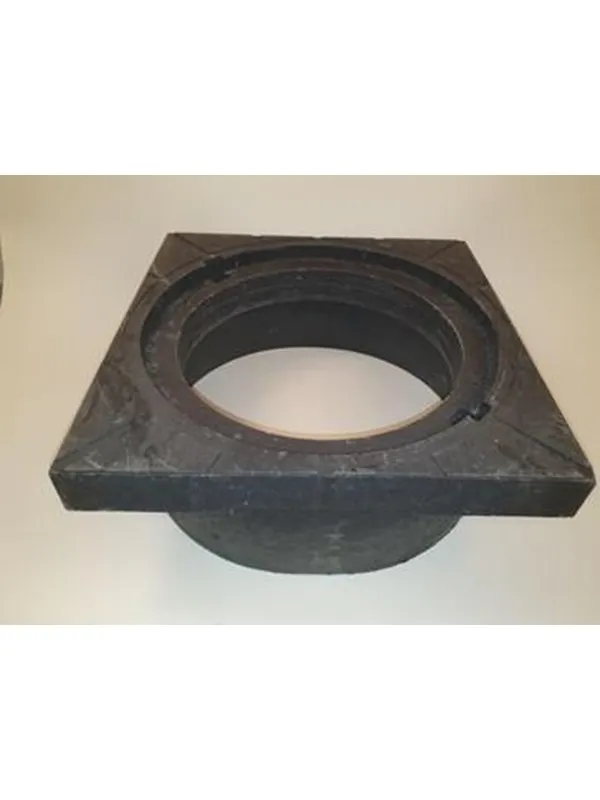 Gavatec Square frame for water meter cover ø400 mm in plastic
